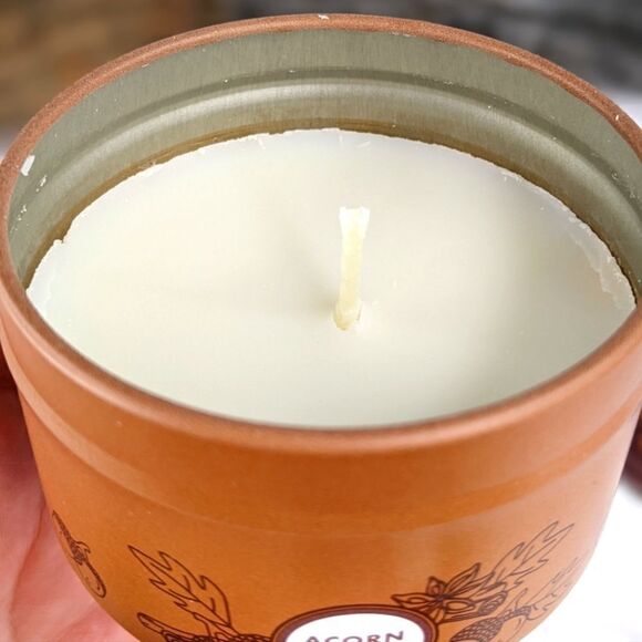 Mrs. Meyer's Clean Day 2.9 Oz. Acorn Spice Fall Tin Candle - Picture 5 of 6